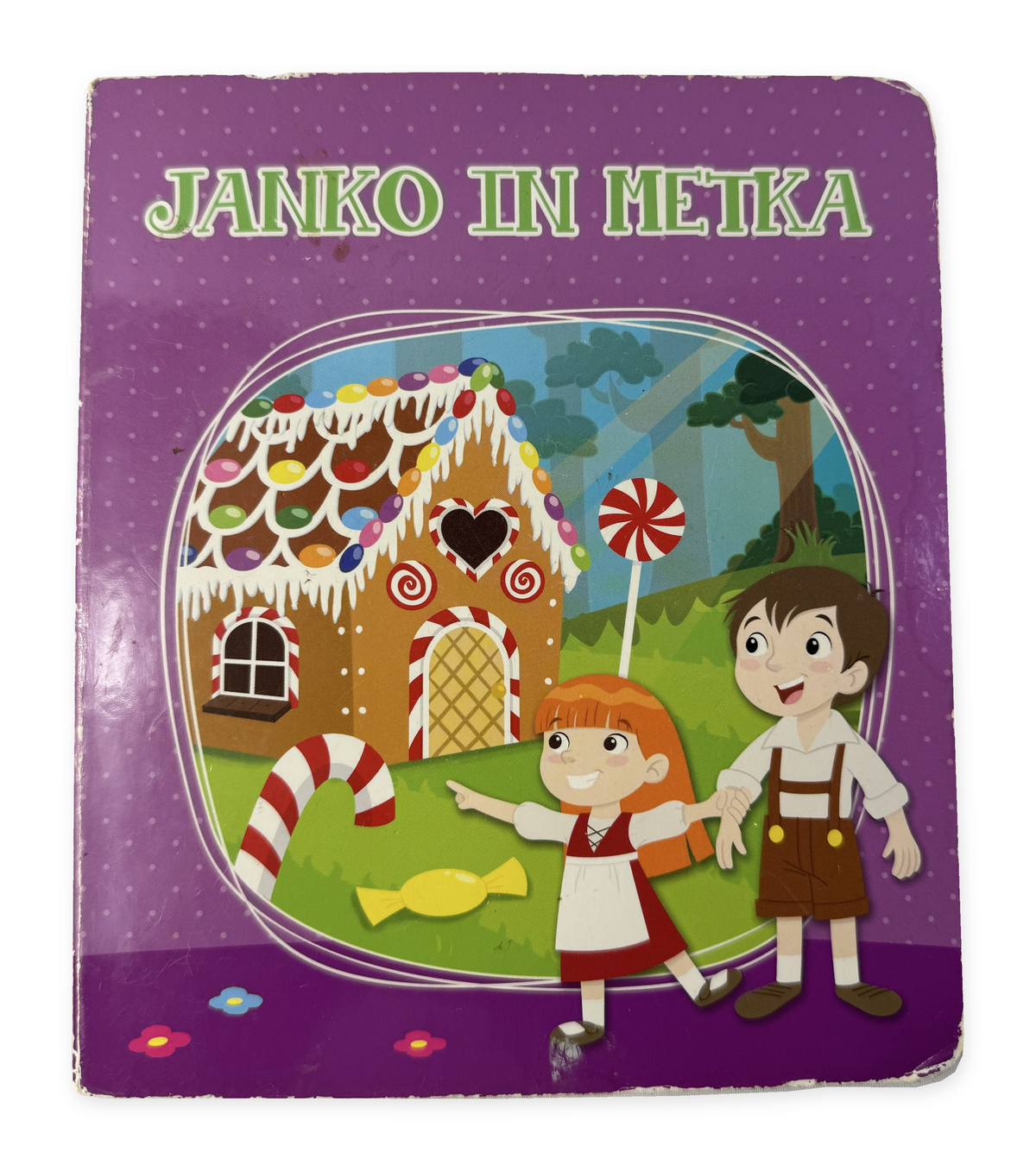 Janko in Metka – platnica z vidno obrabo robov, razred C
