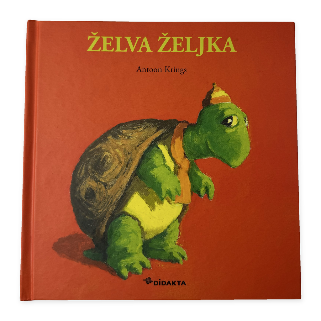Želva Željka – Antoon Krings, oranžna platnica z želvo, Didakta