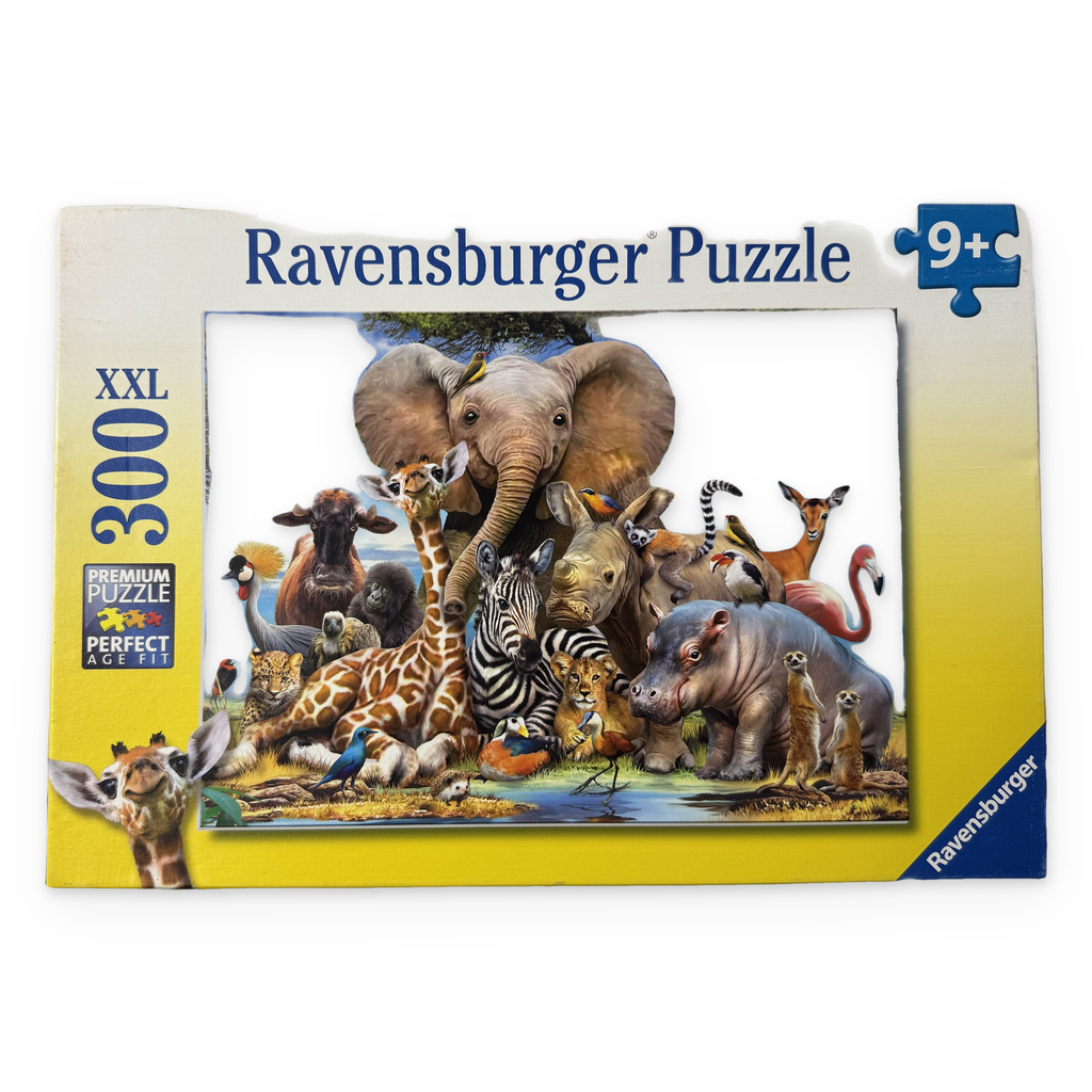 Ravensburger XXL sestavljanka Afriške živali – pokrov škatle