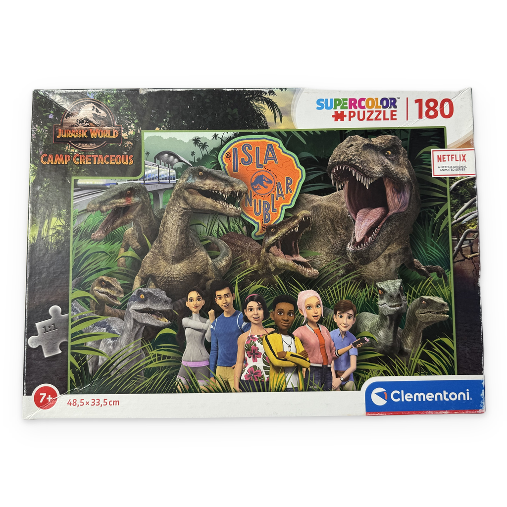 Clementoni Jurassic World Camp Cretaceous sestavljanka – pokrov škatle