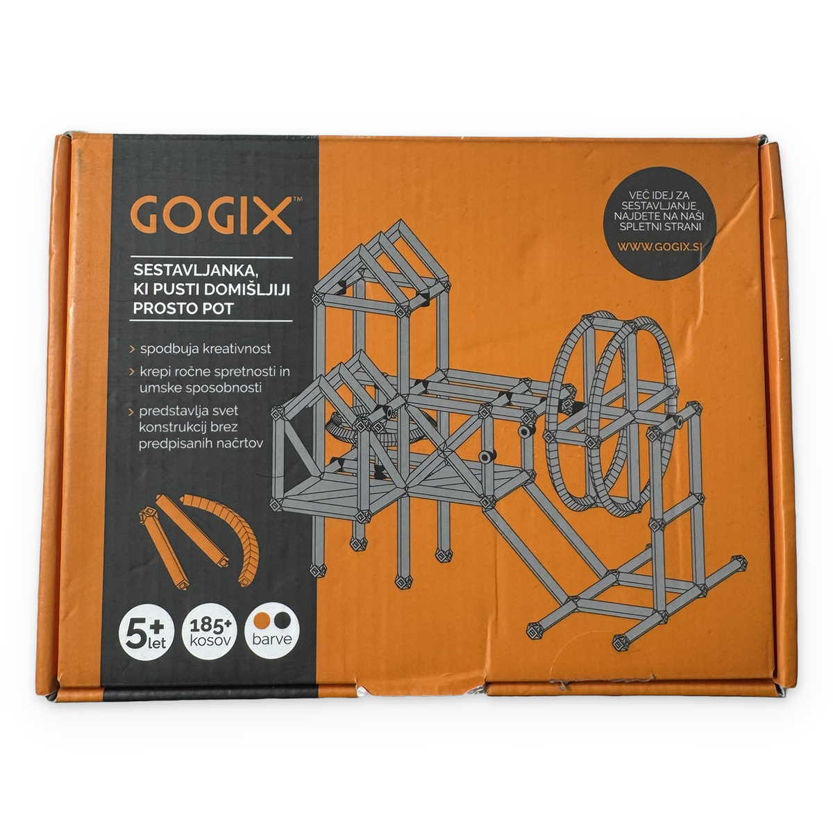 GOGIX konstrukcijska sestavljanka – originalna škatla