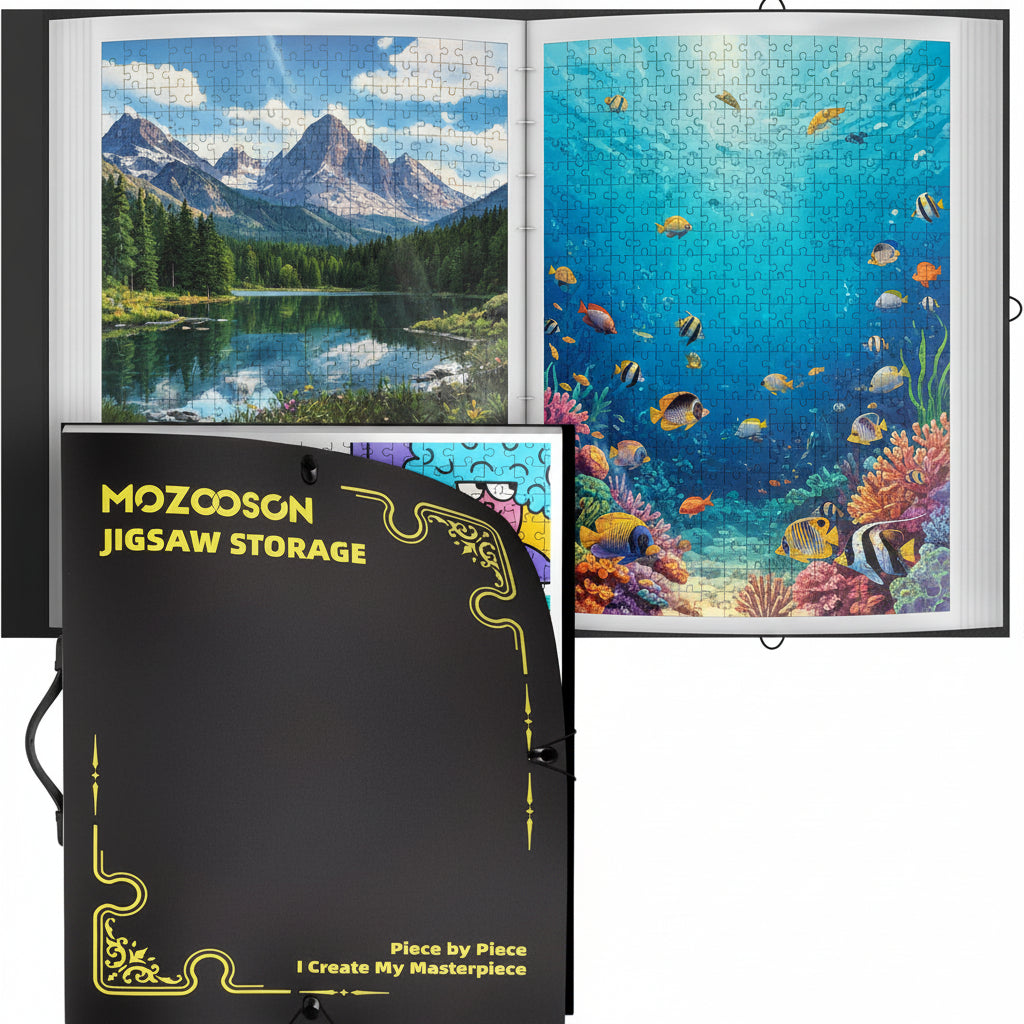 Mozooson Jigsaw Storage – podloga za sestavljanje puzzlov (25 listov) (360)