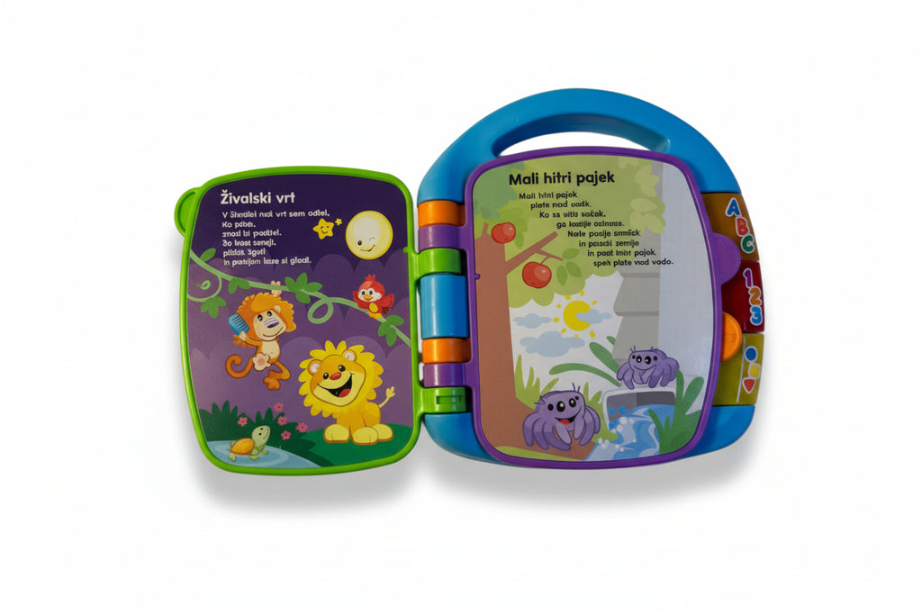 Interaktivna otroška knjiga »Pravljične rime« (Fisher-Price) (115)