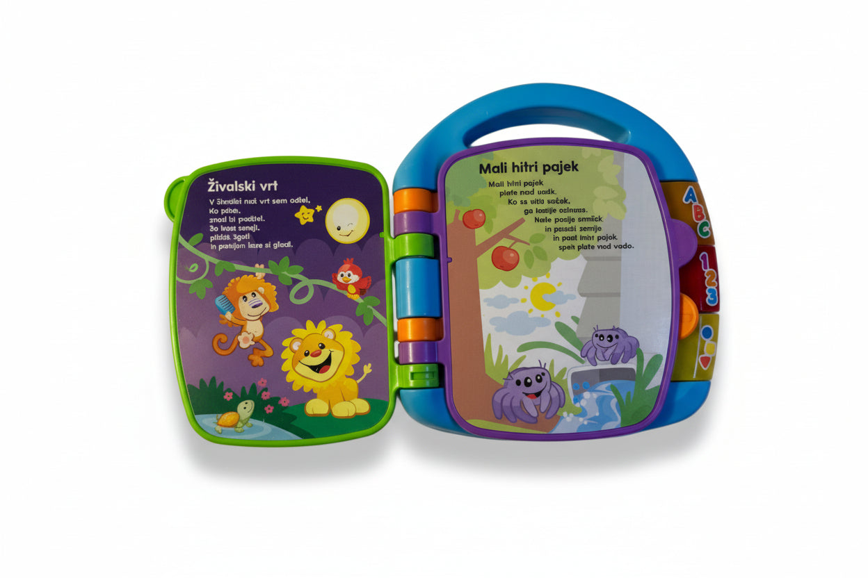 Interaktivna otroška knjiga »Pravljične rime« (Fisher-Price) (115)