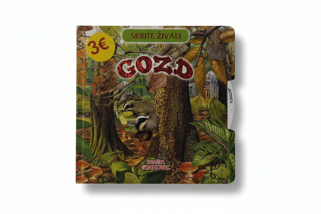 Otroška kartonka »Skrite živali – Gozd« (119)