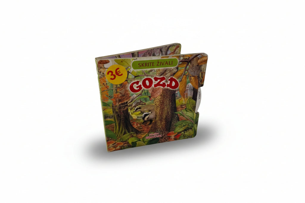 Otroška kartonka »Skrite živali – Gozd« (119)