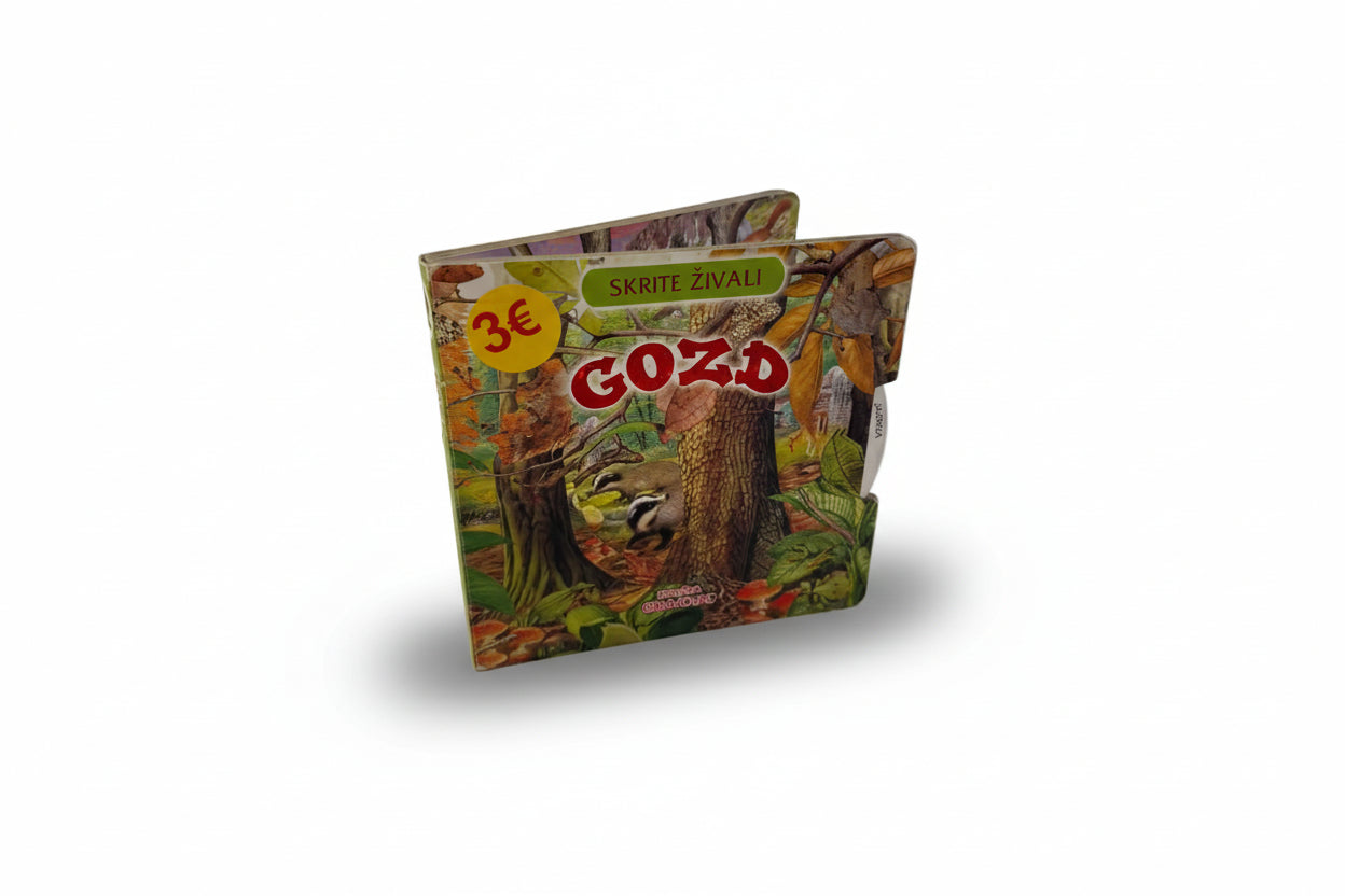 Otroška kartonka »Skrite živali – Gozd« (119)