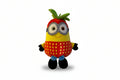 Plišasti Minion v kostumu jagode (170)