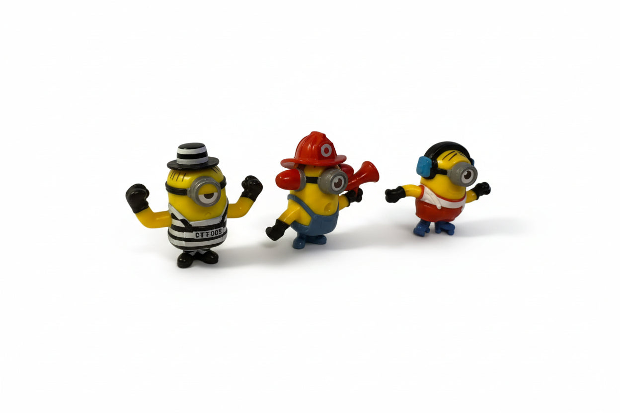 Mini figurice Minions – komplet 3 kosov (različni liki) (200)