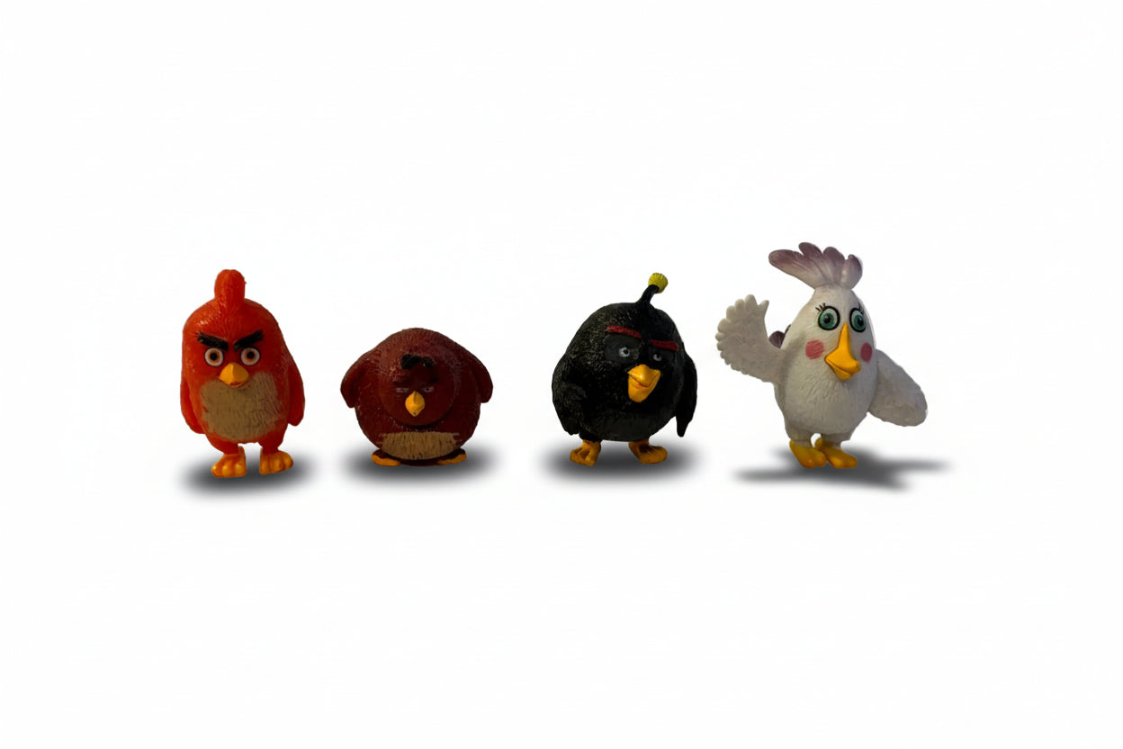 Mini figurice Angry Birds – komplet 4 kosov (207)