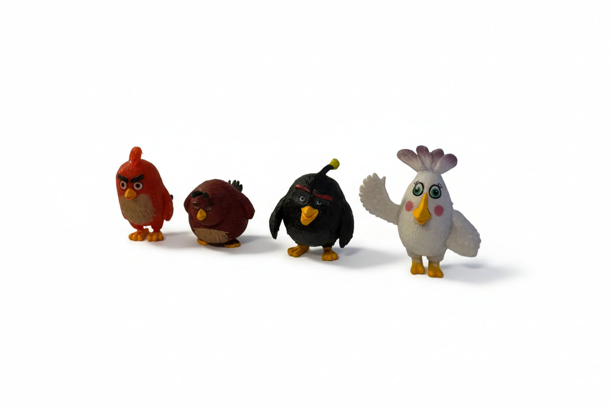 Mini figurice Angry Birds – komplet 4 kosov (207)
