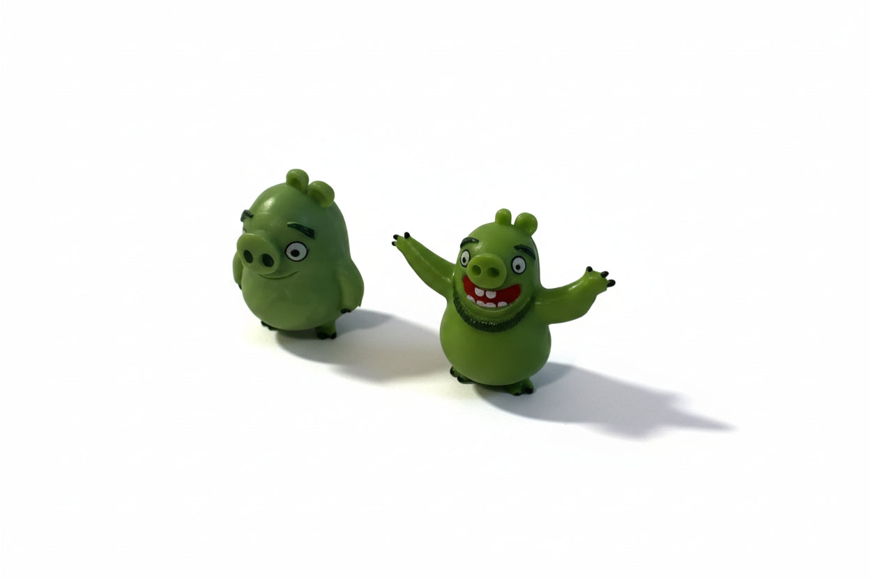 Figurici Angry Birds – zelena prašička (2 kosa) (211)