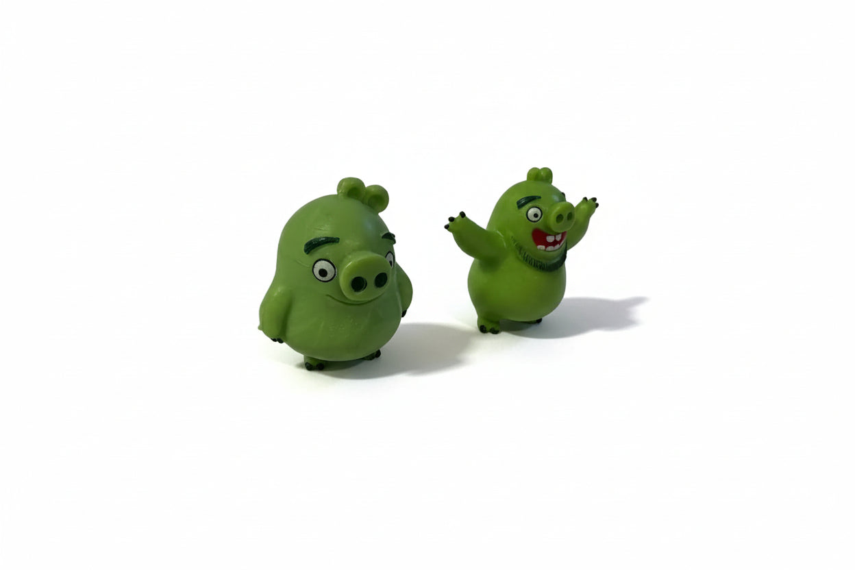 Figurici Angry Birds – zelena prašička (2 kosa) (211)
