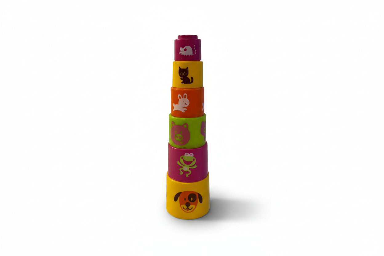 Sestavljivi stolp s kozarčki Gowi Toys (213)