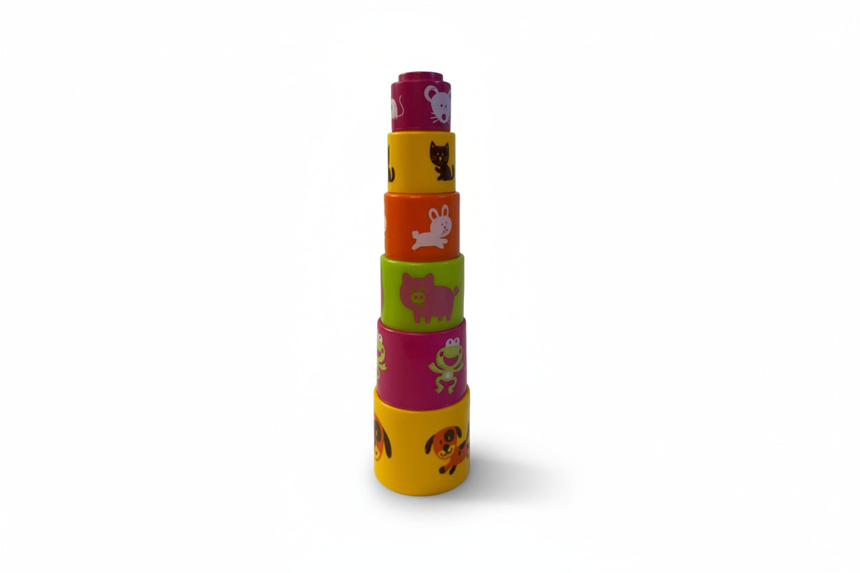 Sestavljivi stolp s kozarčki Gowi Toys (213)