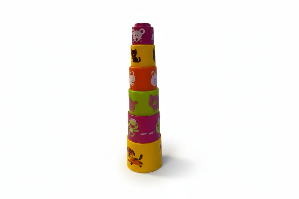 Sestavljivi stolp s kozarčki Gowi Toys (213)