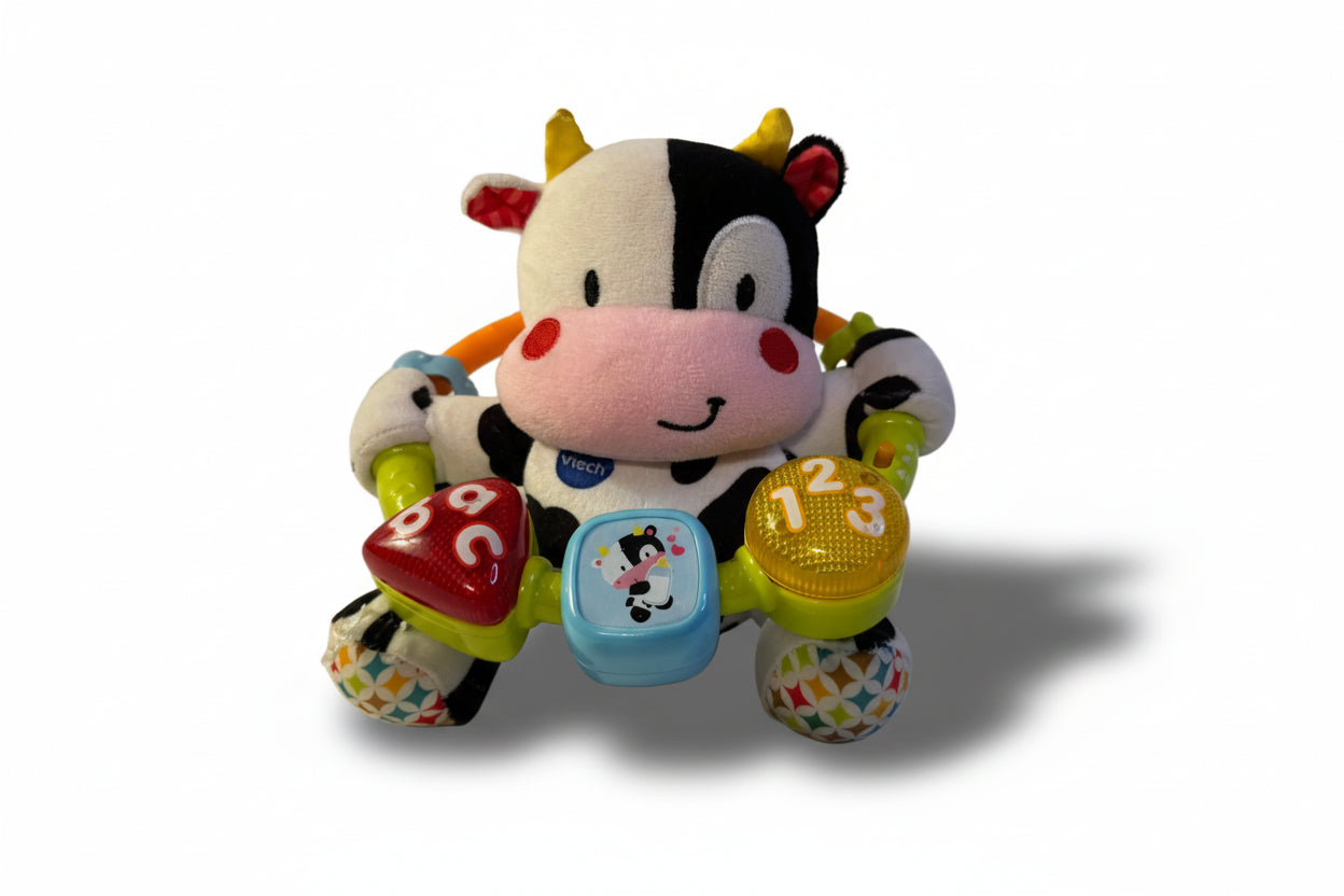 VTech interaktivna plišasta kravica z didaktično igračo (223)