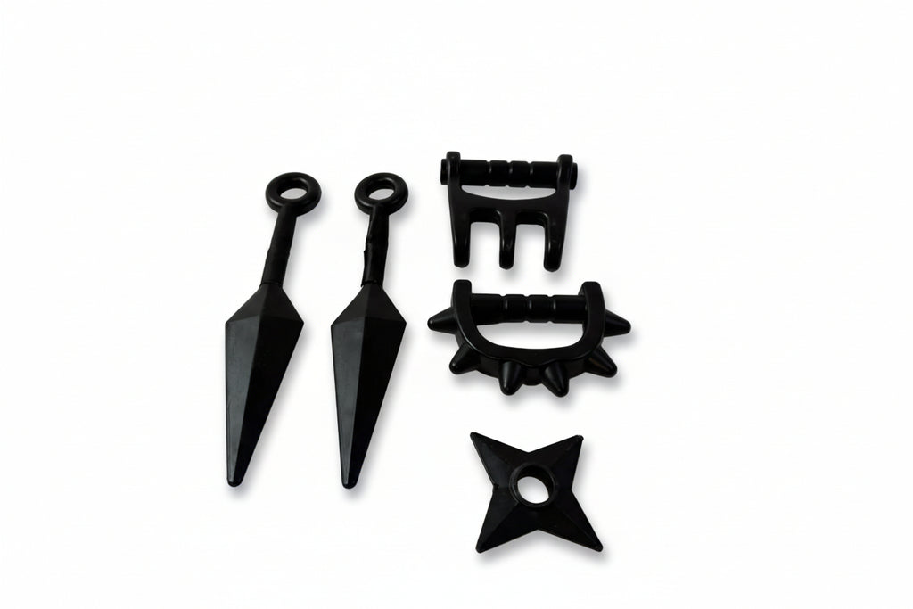 Set ninja orožij (meči, zvezda in dodatki) (222)