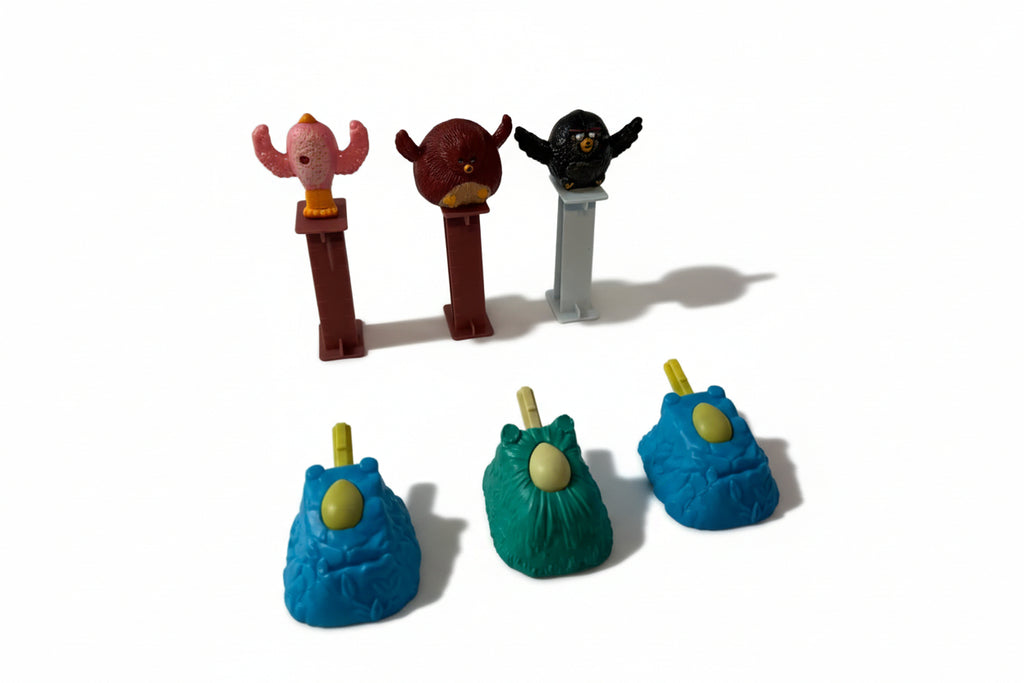 Set interaktivnih ptičkov z gnezdi (Angry Birds) (223)