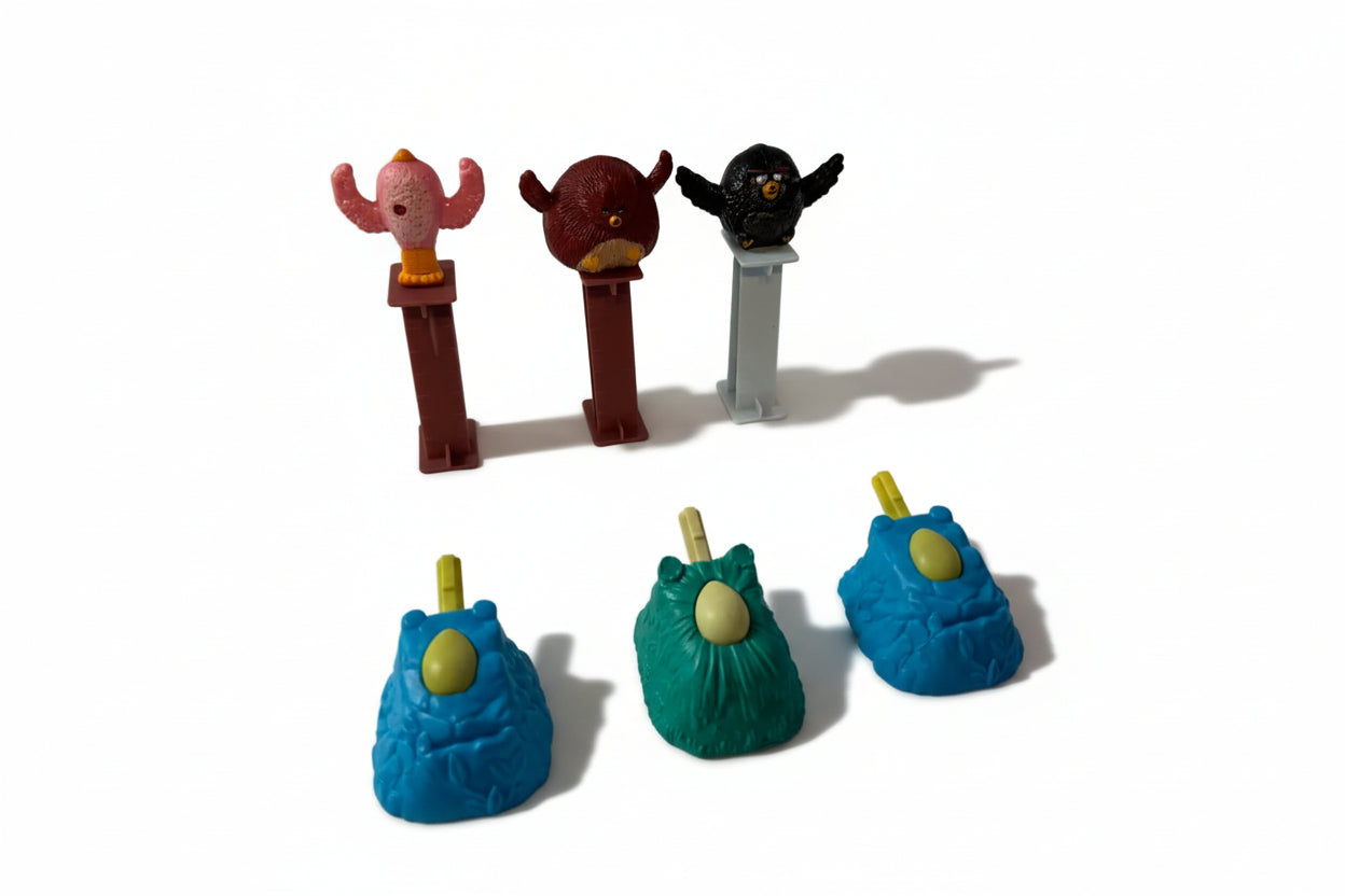 Set interaktivnih ptičkov z gnezdi (Angry Birds) (223)