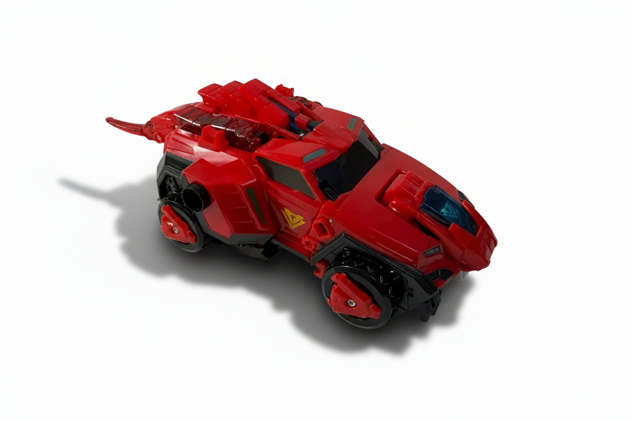 Quantum Heroes Dinoster – Raptor Chyron (transformer vozilo + robot + dodatki) (234)
