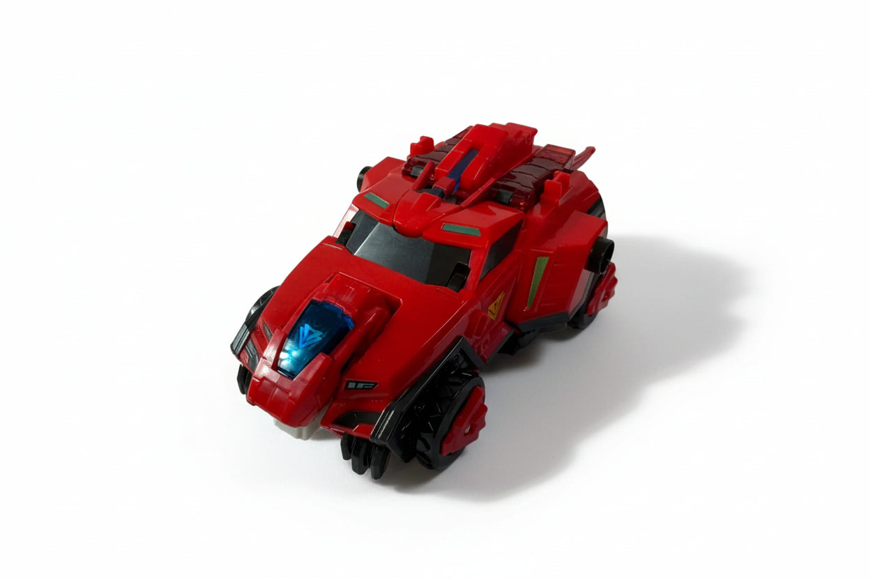 Quantum Heroes Dinoster – Raptor Chyron (transformer vozilo + robot + dodatki) (234)