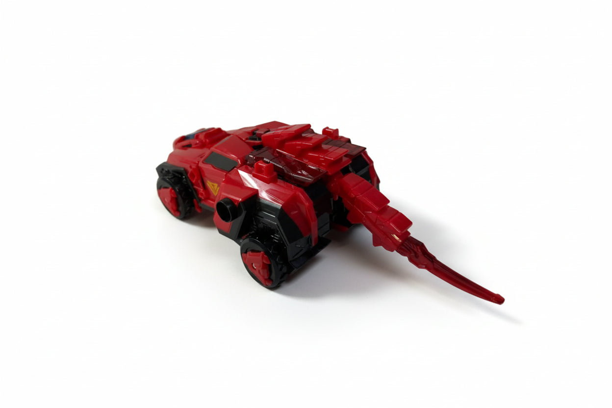 Quantum Heroes Dinoster – Raptor Chyron (transformer vozilo + robot + dodatki) (234)
