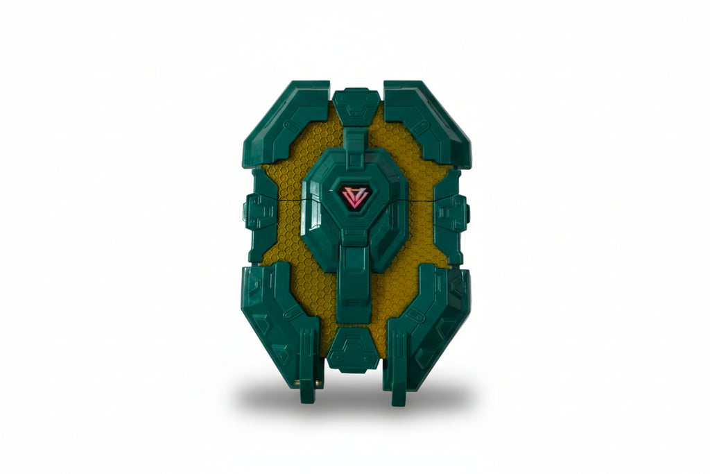Quantum Heroes Dinoster – Raptor Chyron (transformer vozilo + robot + dodatki) (234)