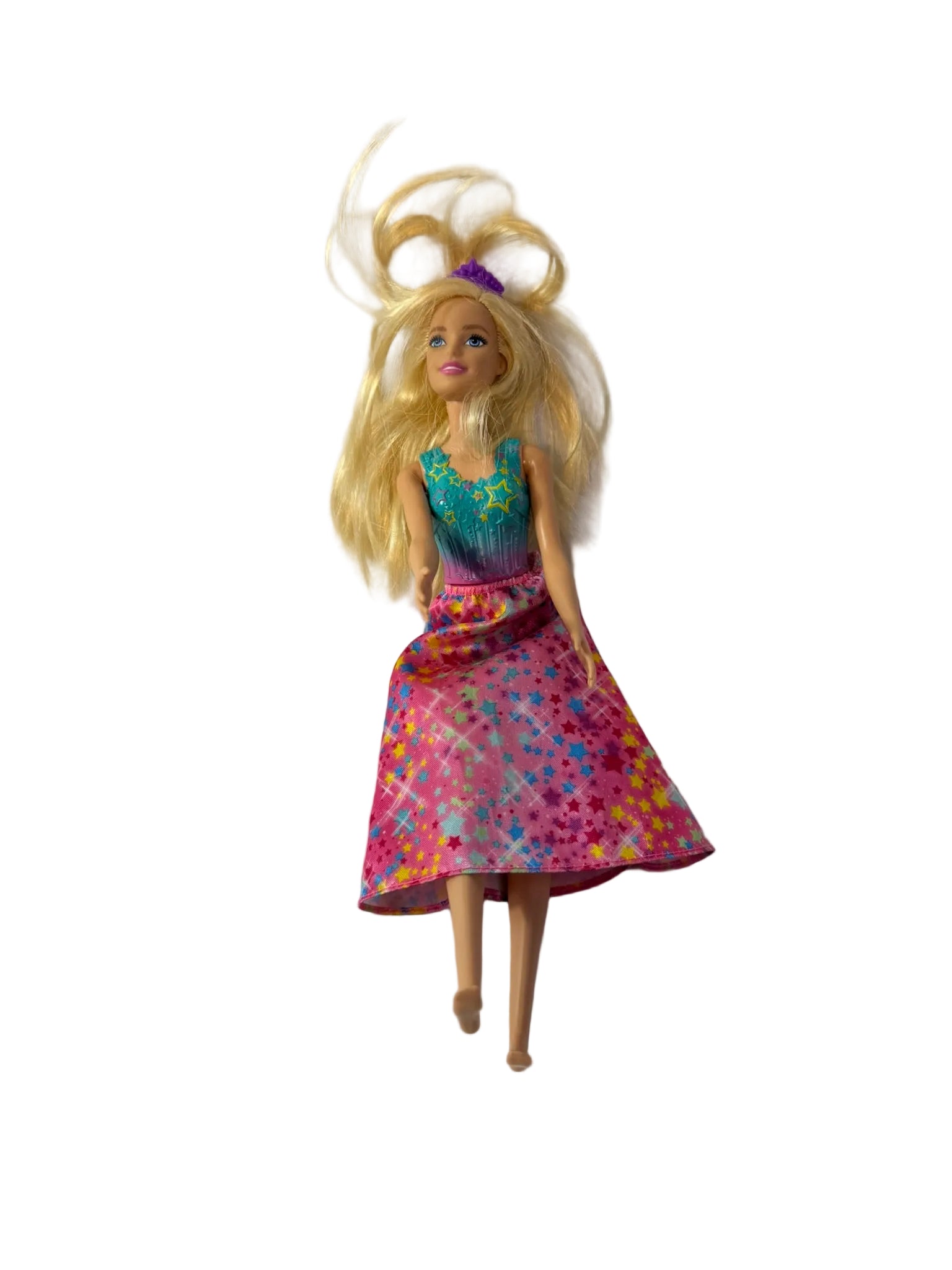 Barbie lutka v pisani obleki z zvezdicami (248)