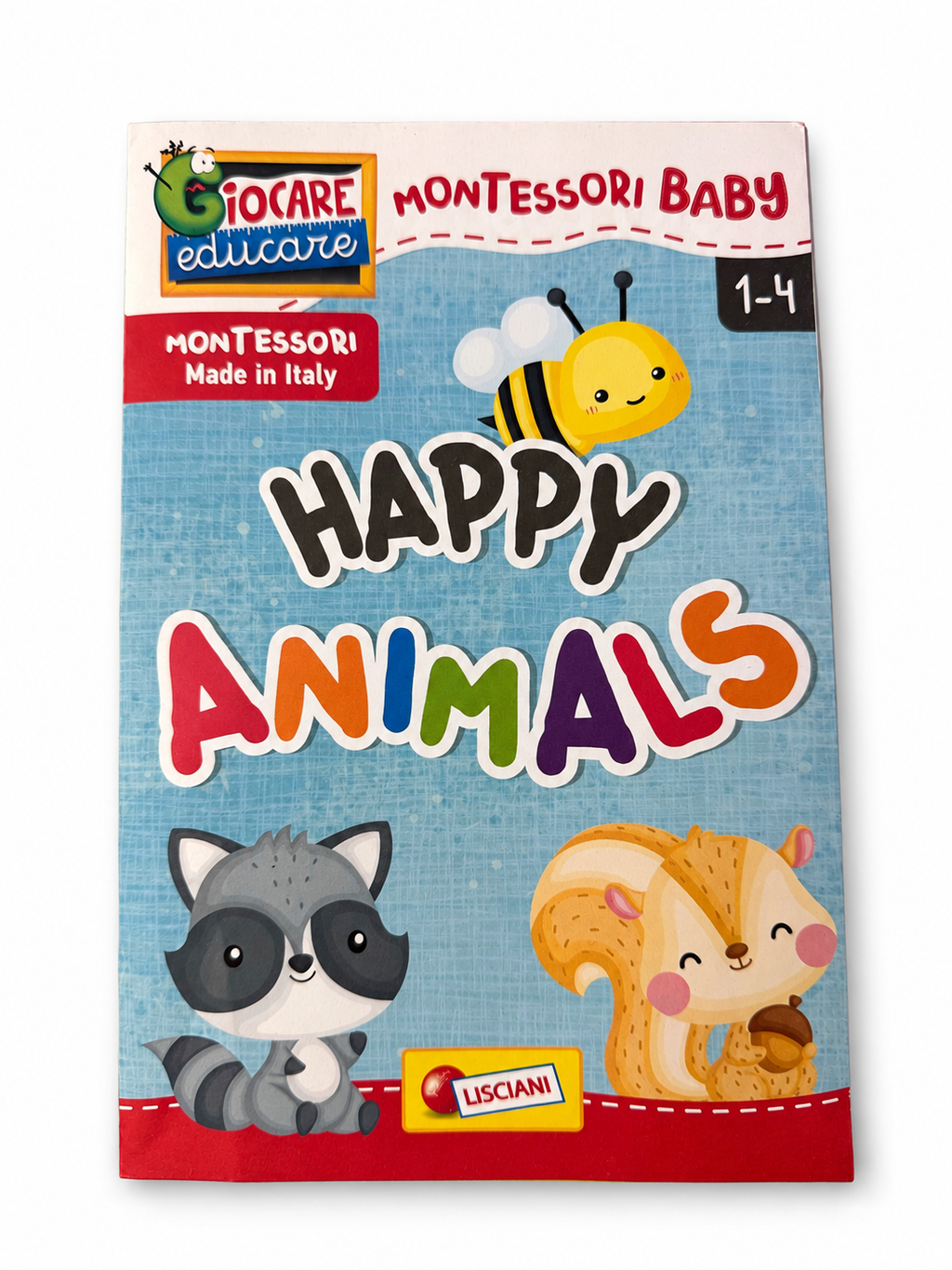 Navodilo Lisciani Montessori Baby Happy Animals