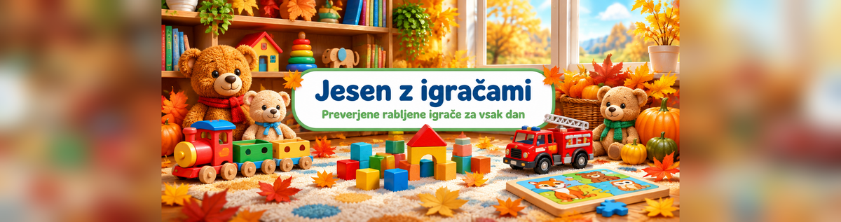 Jesen z igračami – preverjene rabljene igrače za vsak dan