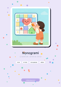 Nonogrami za otroke – naslovnica PDF