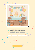 Paket Rojstni dan doma – naslovnica